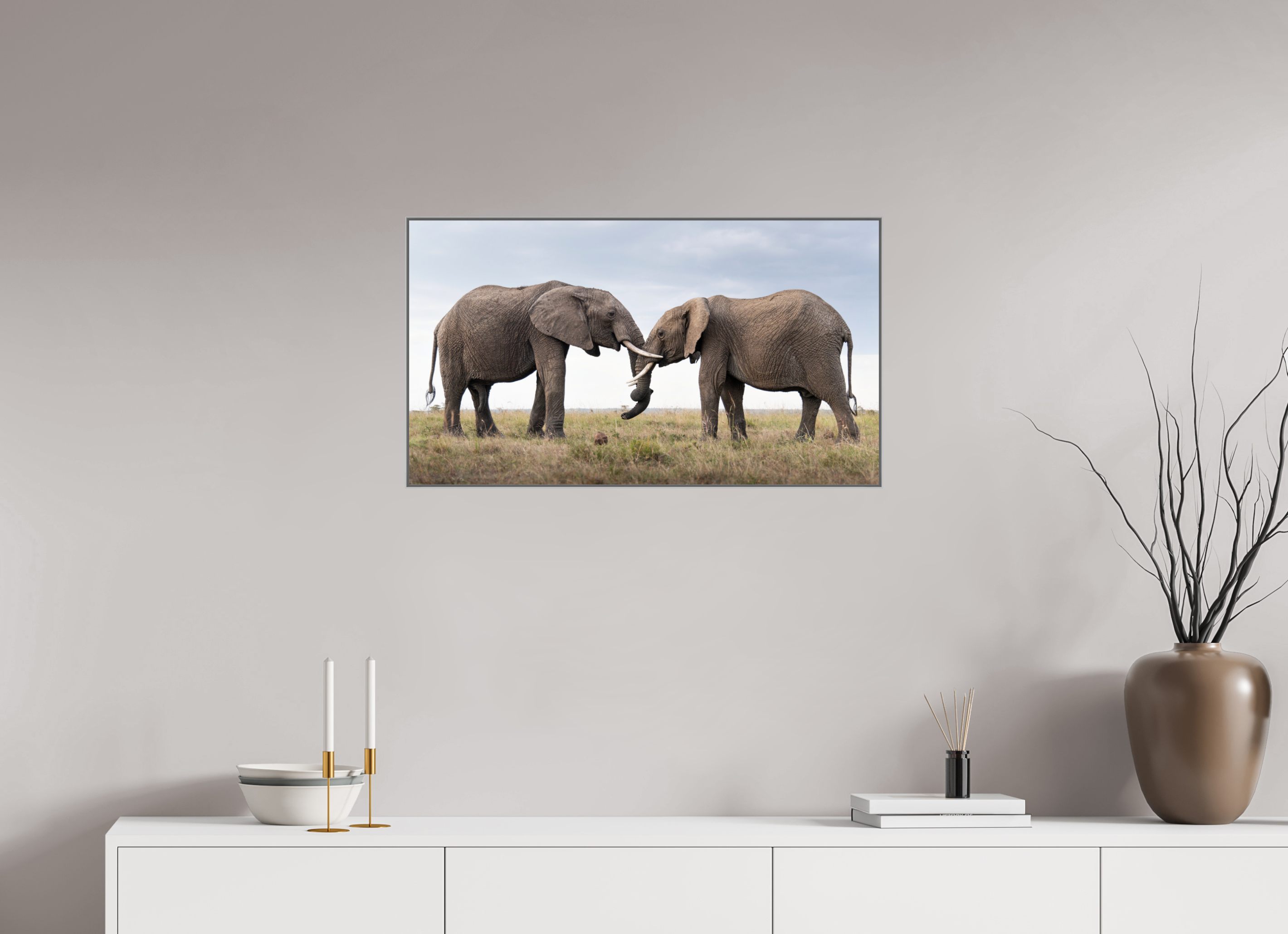 80 x 45 cm, Framed in Aluminium Art Box printed on Fuji Crystal Glossy paper w-out border Intimate Moments III