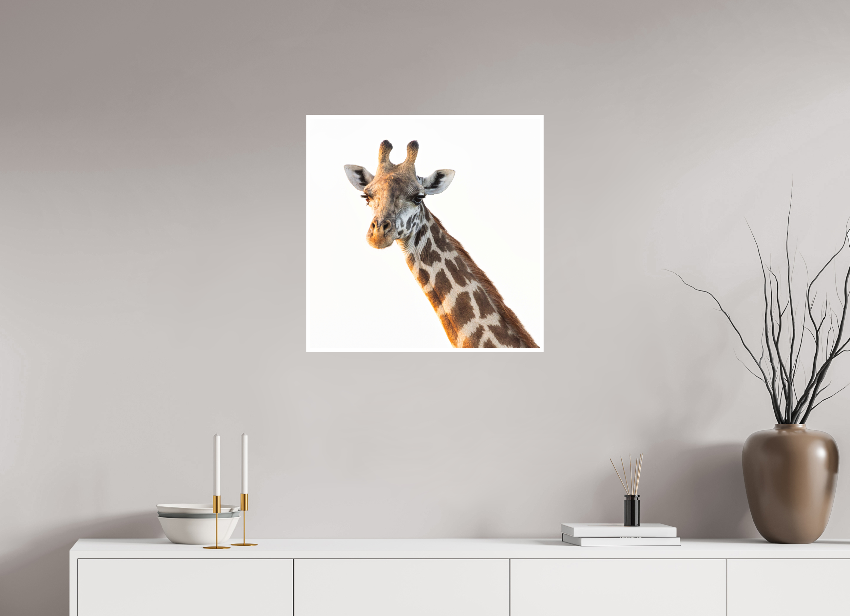 60 x 60 cm, Unframed Fine Art Giclée print on Hahnemühle Photo Rag paper with 1cm border Morning Light