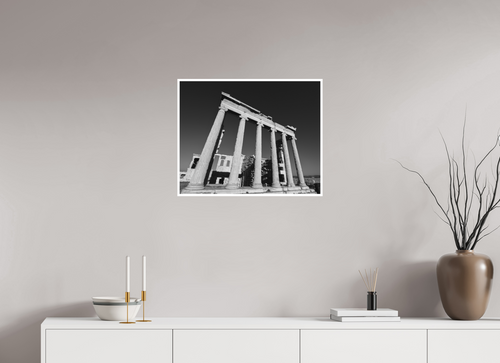 62.5 x 50 cm, Unframed Fine Art Giclée print on Hahnemühle Photo Rag paper with 1cm border Acropolis I