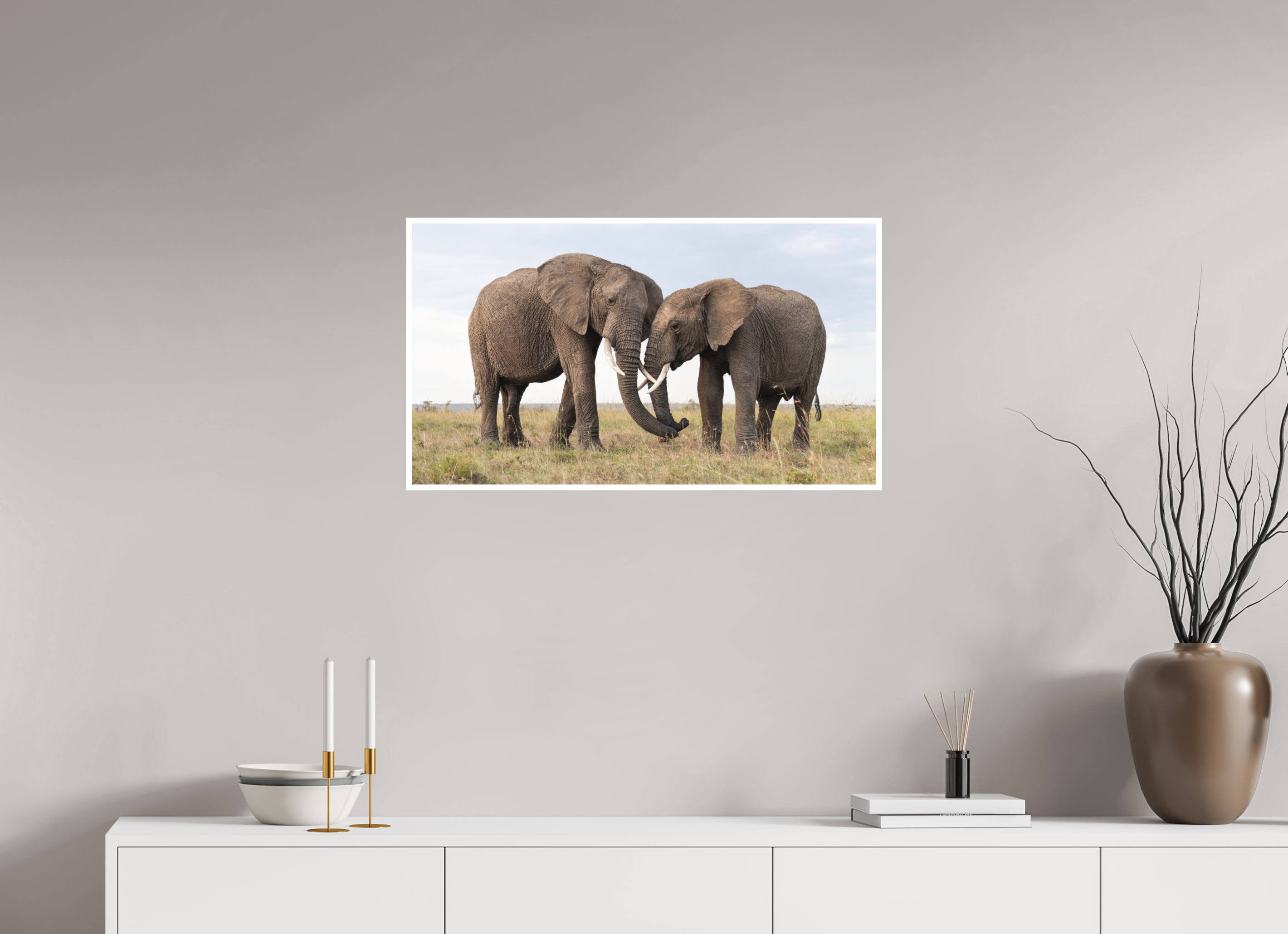 80 x 45 cm, Unframed Fine Art Giclée print on Hahnemühle Photo Rag paper with 1cm border Intimate Moments I