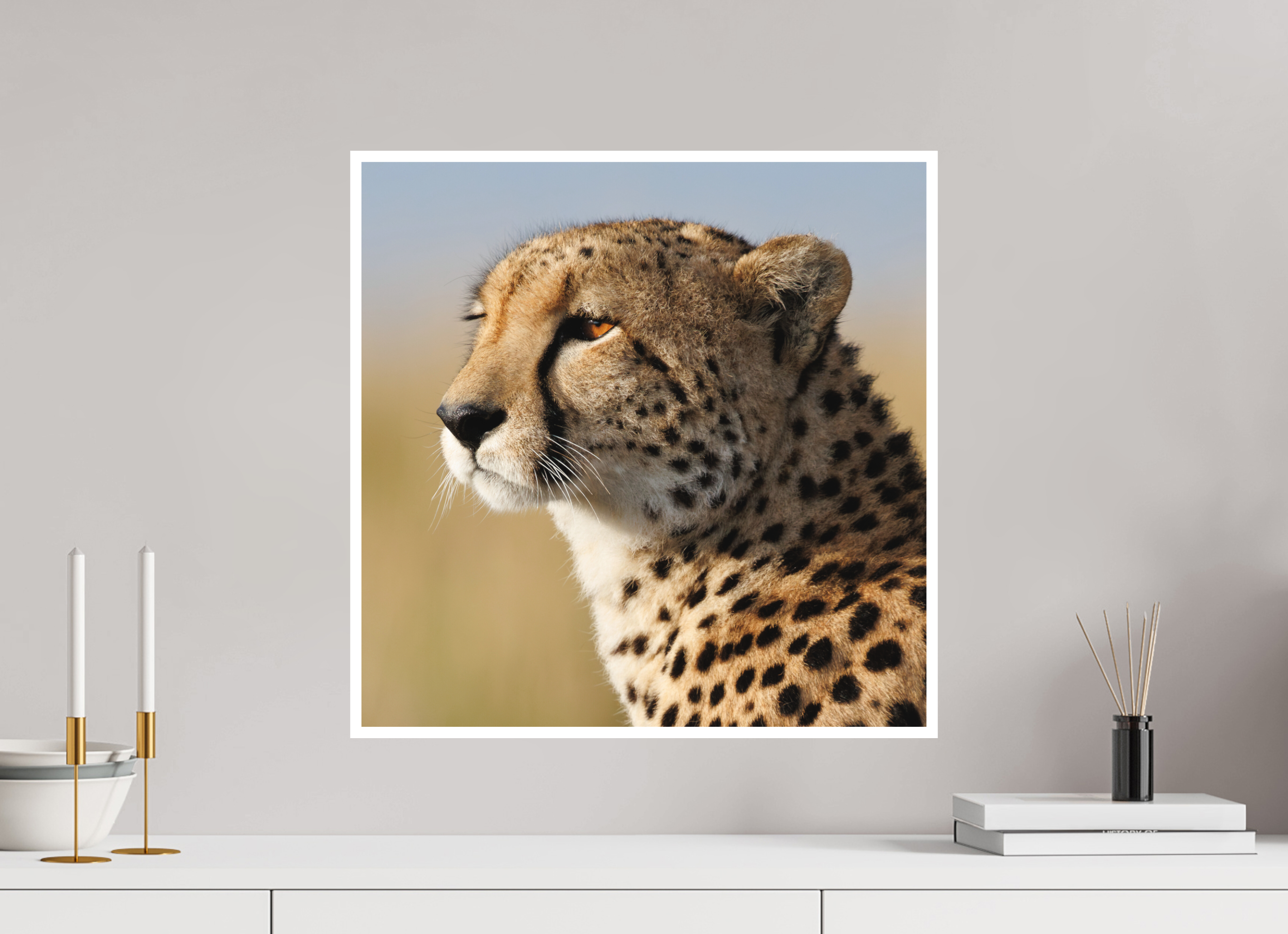 50 x 50 cm, Unframed Fine Art Giclée print on Hahnemühle Photo Rag paper with 1cm border Kulete IV