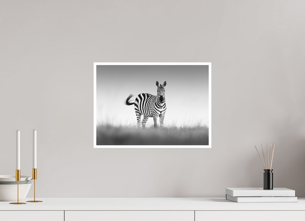 42 x 30 cm, Unframed Fine Art Giclée print on Hahnemühle Photo Rag paper with 1cm border Striped and Proud