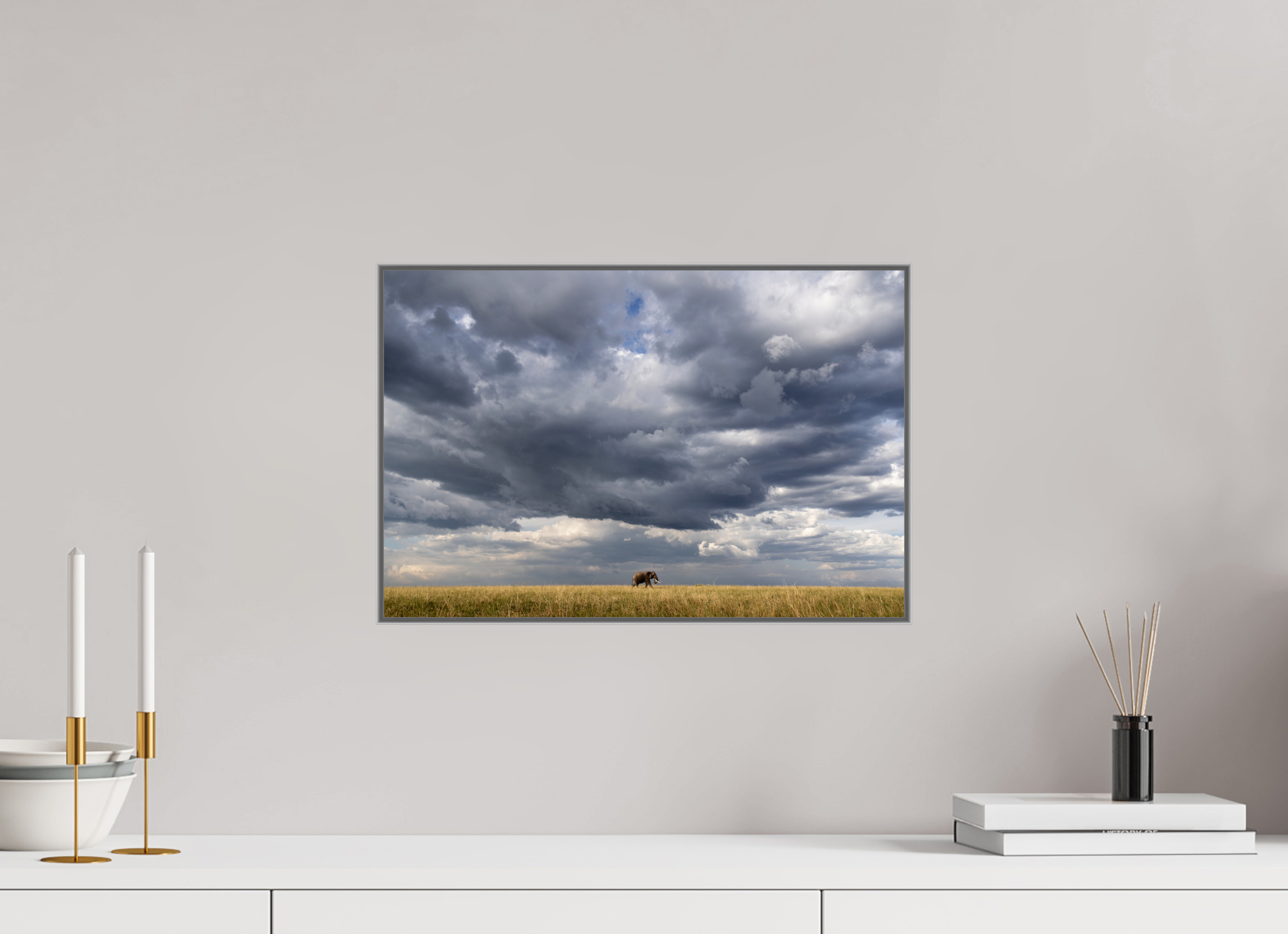 45 x 30 cm, Framed in Aluminium Art Box printed on Fuji Crystal Glossy paper w-out border Awesome I