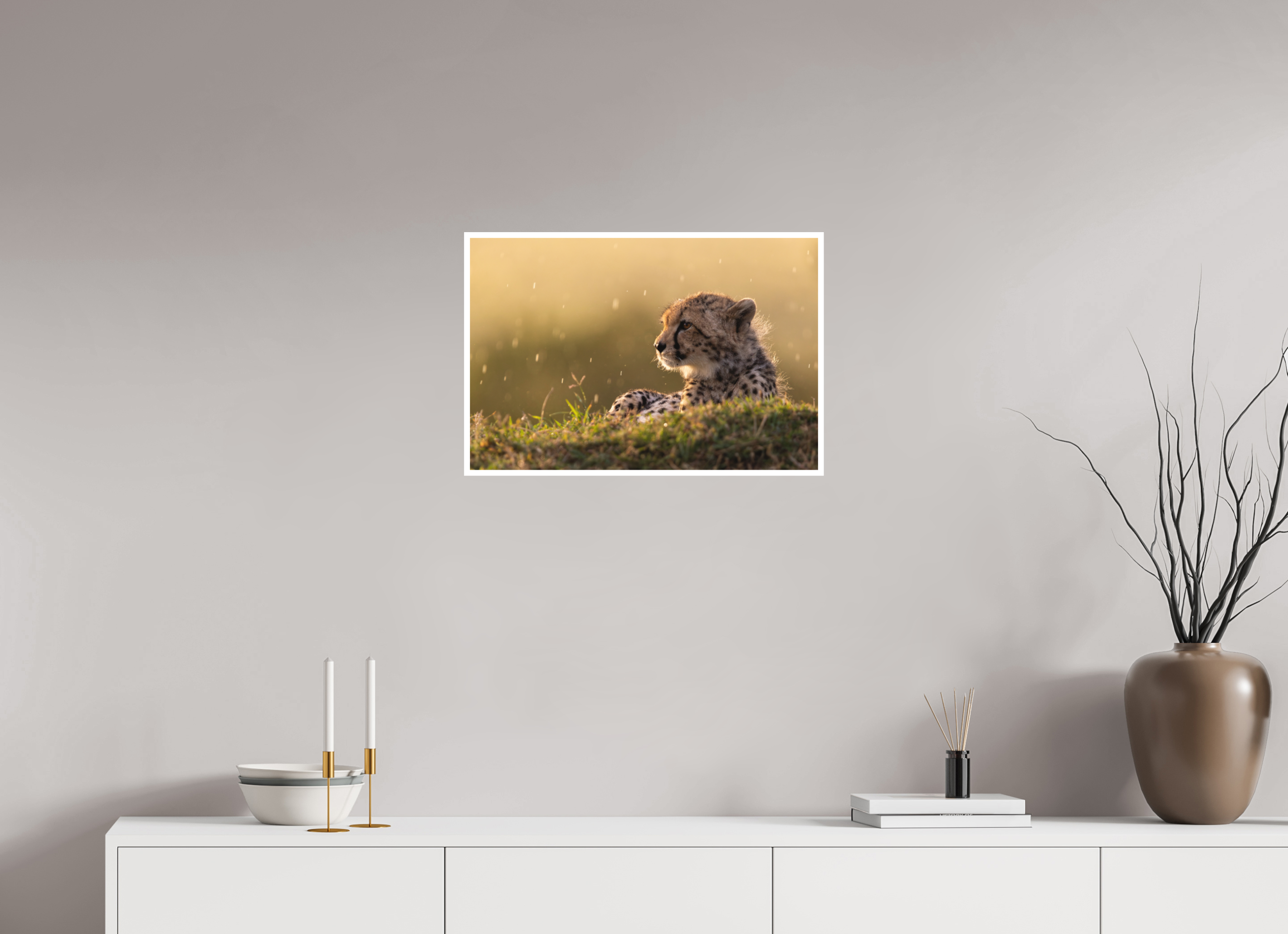 60 x 40 cm, Unframed Fine Art Giclée print on Hahnemühle Photo Rag paper with 1cm border A little damp