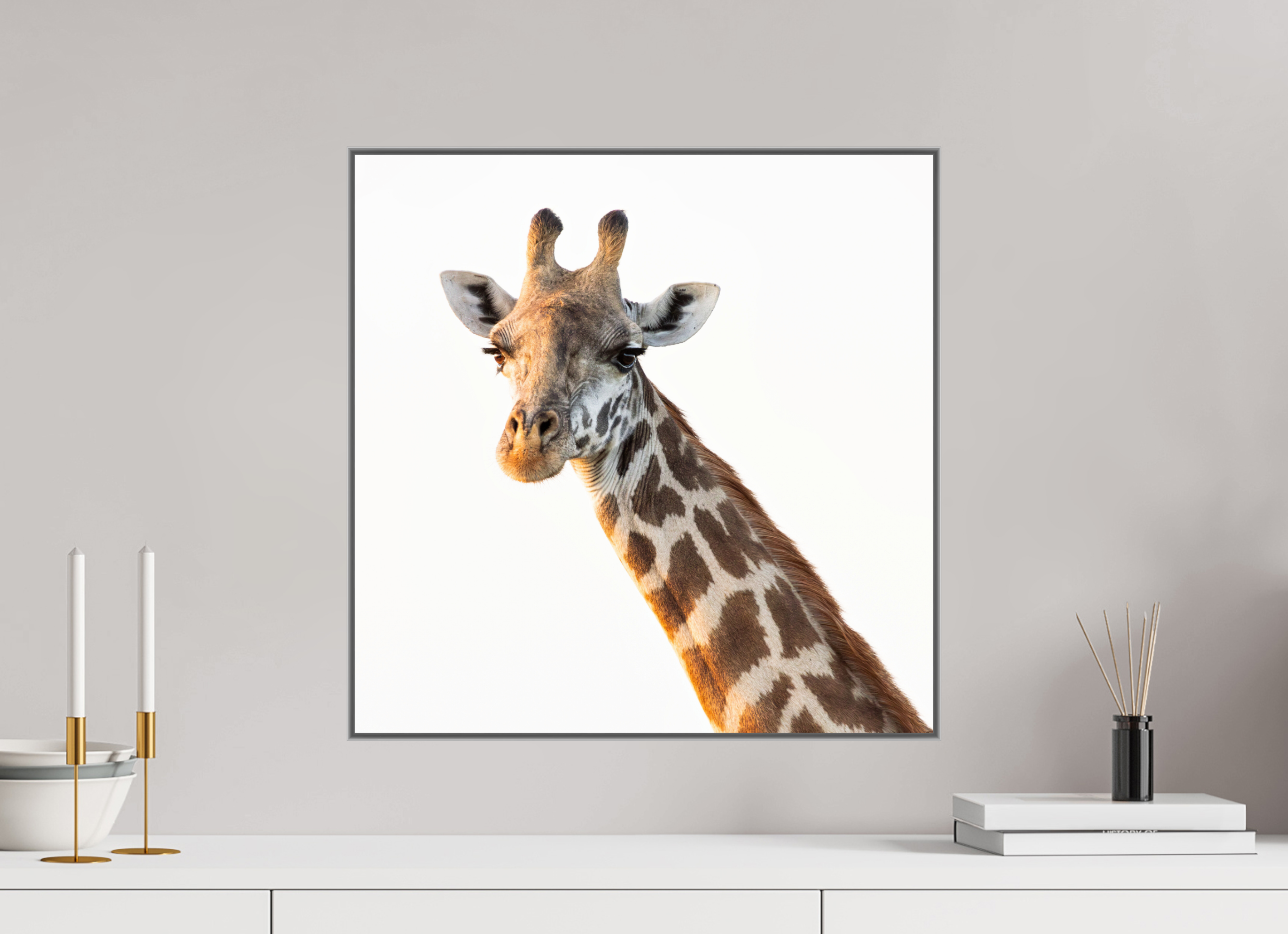 50 x 50 cm, Framed in Aluminium Art Box printed on Fuji Crystal Glossy paper w-out border Morning Light