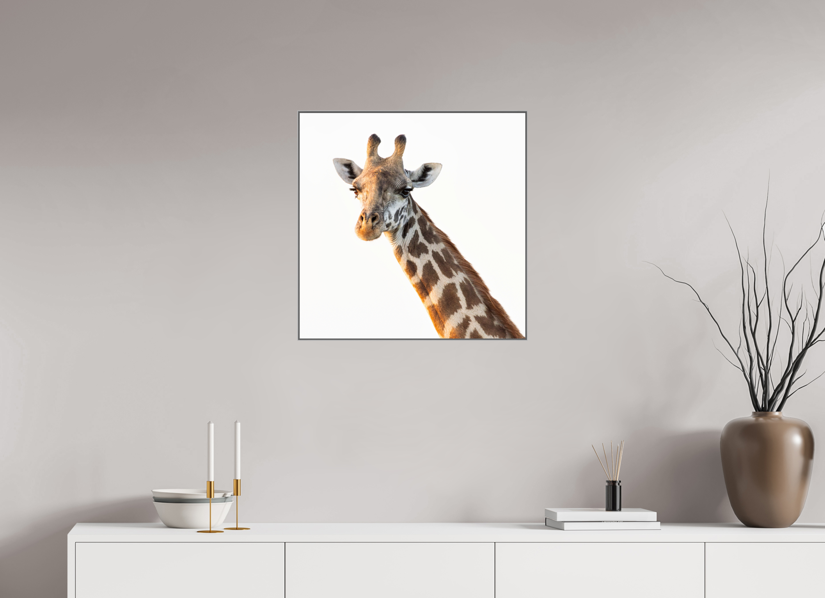 60 x 60 cm, Framed in Aluminium Art Box printed on Fuji Crystal Glossy paper w-out border Morning Light