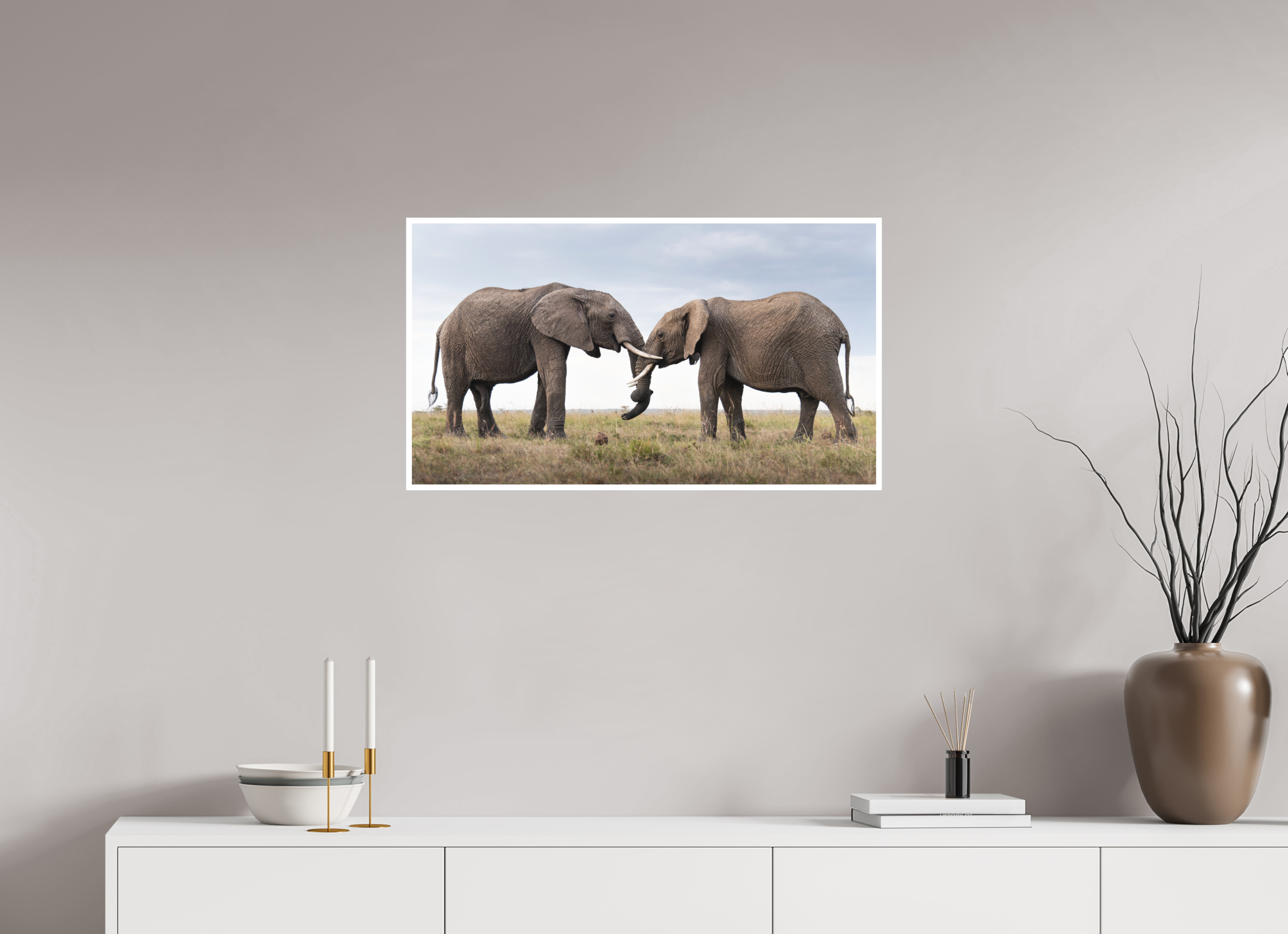 80 x 45 cm, Unframed Fine Art Giclée print on Hahnemühle Photo Rag paper with 1cm border Intimate Moments III