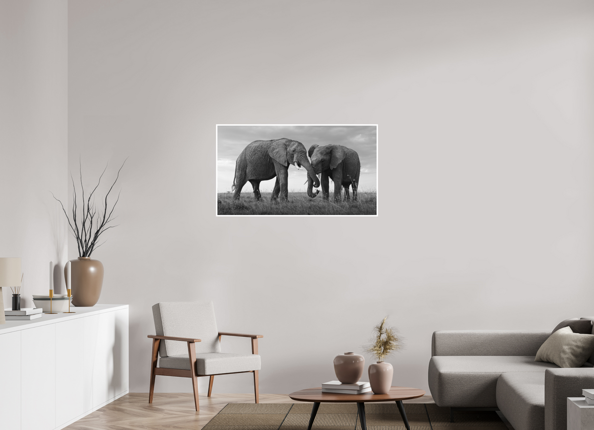 112 x 63 cm, Unframed Fine Art Giclée print on Hahnemühle Photo Rag paper with 1cm border Intimate Moments IV
