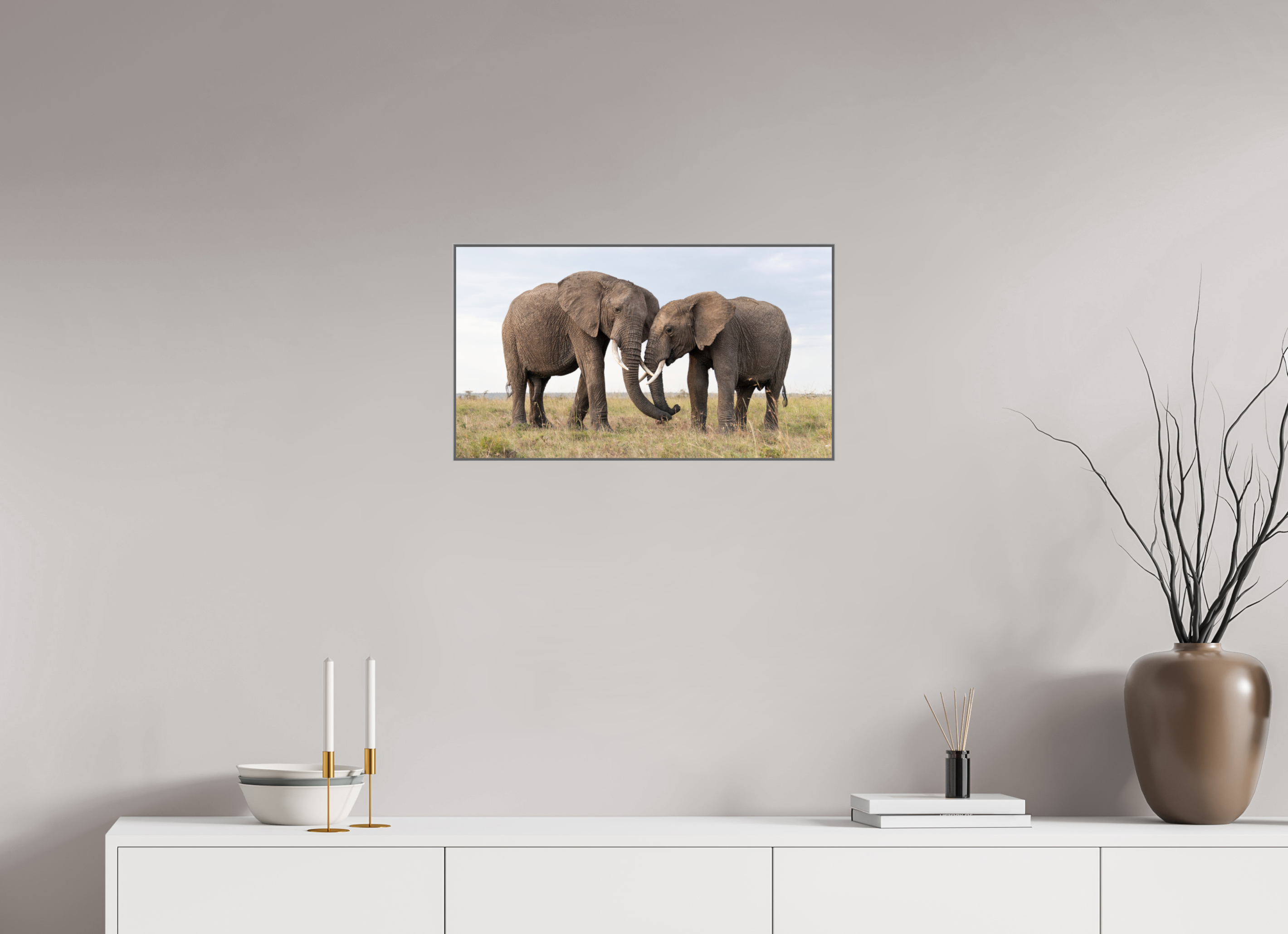 64 x 36 cm, Framed in Aluminium Art Box printed on Fuji Crystal Glossy paper w-out border Intimate Moments I