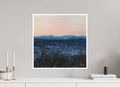 50 x 50 cm, Unframed Fine Art Giclée print on Hahnemühle Photo Rag paper with 1cm border Seefeld I