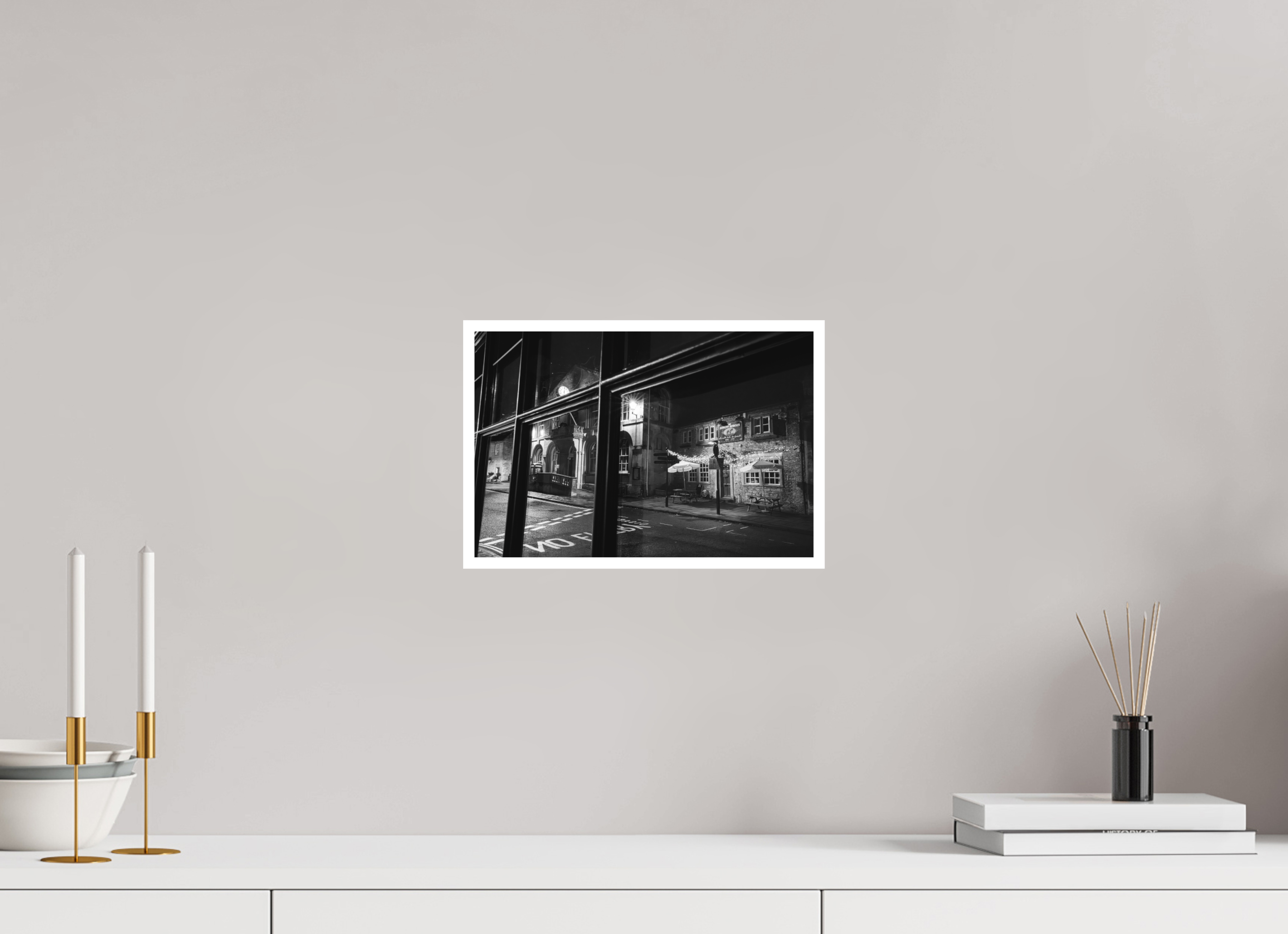 30 x 20 cm, Unframed Fine Art Giclée print on Hahnemühle Photo Rag paper with 1cm border Reflections on Corsham