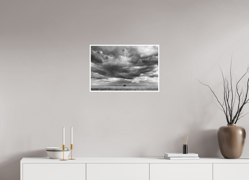 60 x 40 cm, Unframed Fine Art Giclée print on Hahnemühle Photo Rag paper with 1cm border Awesome I