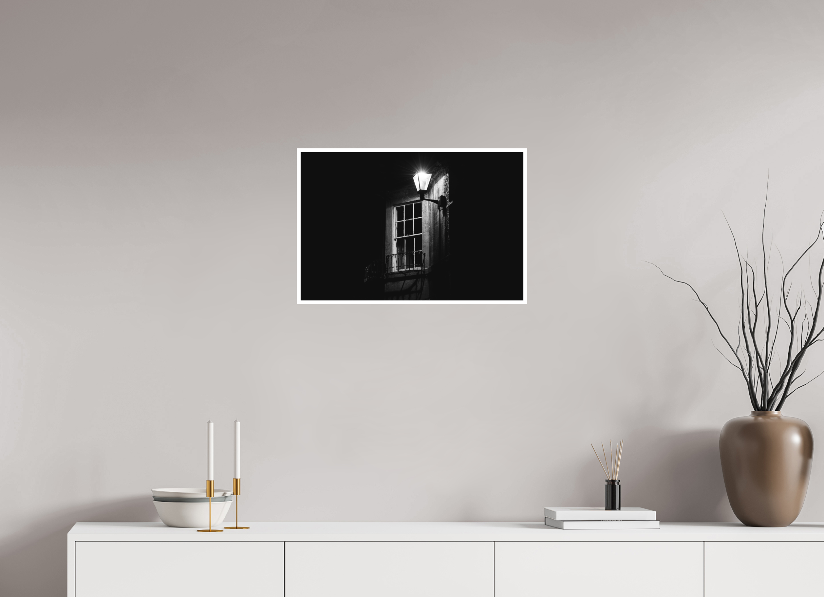 60 x 40 cm, Unframed Fine Art Giclée print on Hahnemühle Photo Rag paper with 1cm border Corsham Light