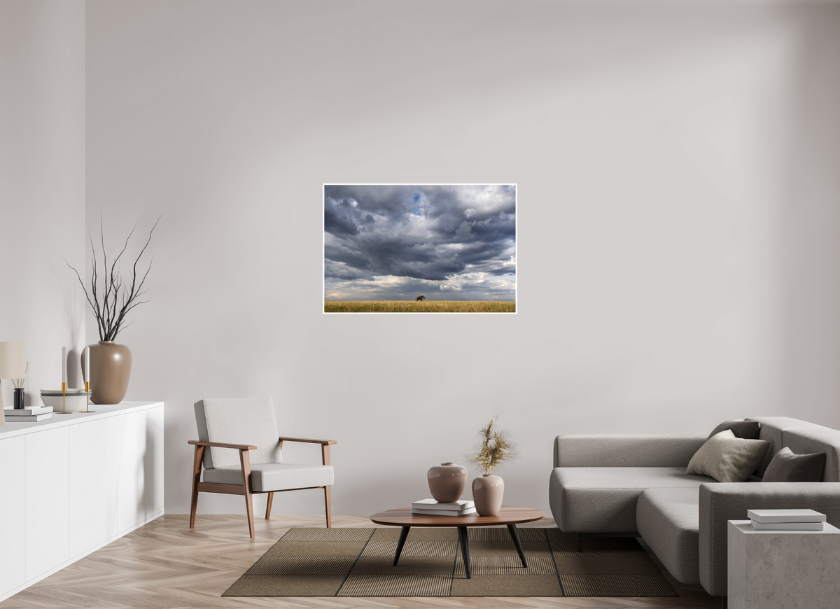120 x 80 cm, Unframed Fine Art Giclée print on Hahnemühle Photo Rag paper with 1cm border The Long Walk - Colour